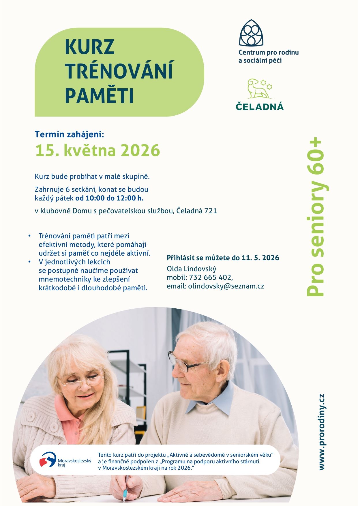 Obrázek k aktualitě Kurz Trénování paměti v Čeladné