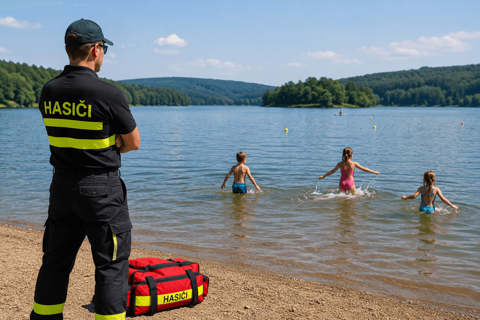 Obrázek k aktualitě Hasičský záchranný sbor Moravskoslezského kraje - Článek Bezpečně u vody